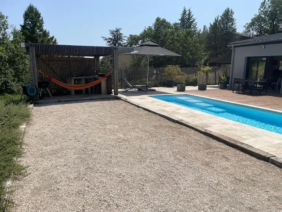 Villa Kevin Piscine, Pool House Et Petanque 6 A 8 Personnes Villefranche-de-Rouergue